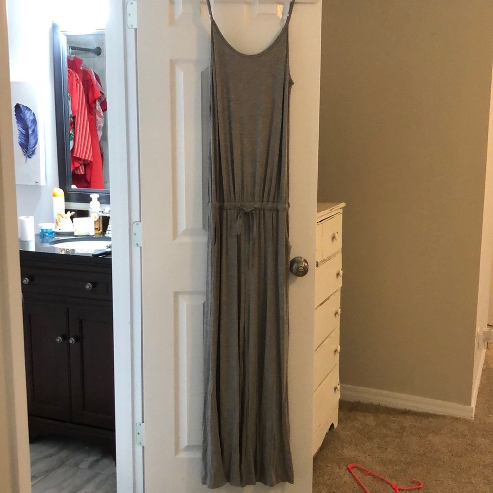 Gray jumpsuit
